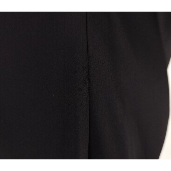 Halston Heritage Cowl Neck Slip Dress Size 8 Black $450 - Picture 9 of 16